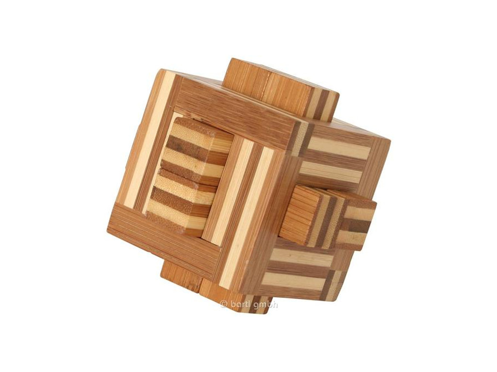 Holzknoten Bambus-Puzzle B