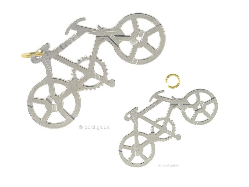 Metall Cast Puzzle Bike