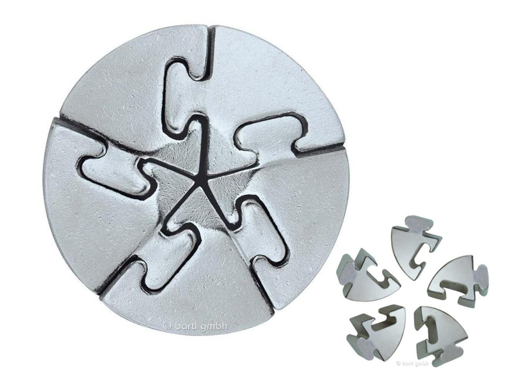 Metall Cast Puzzle Spiral