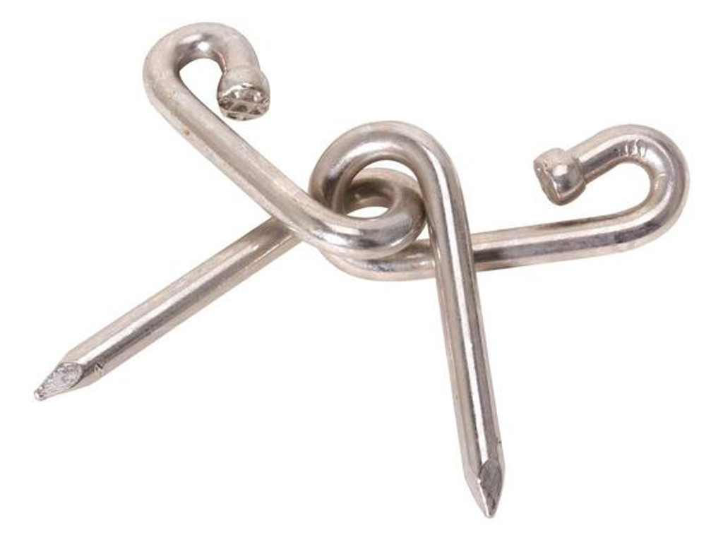 Metallpuzzle Nail Lock