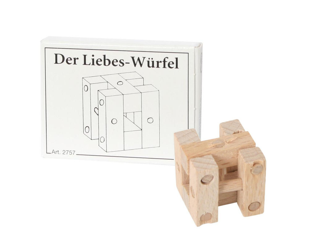 Mini Puzzle Der Liebes-Würfel