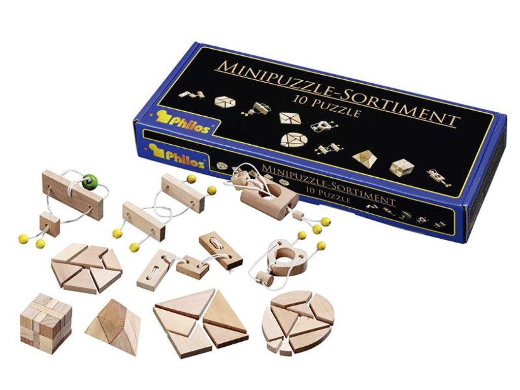 Minipuzzle-Sortiment