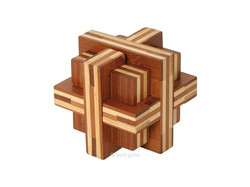 Holzknoten Bambus Puzzle A 