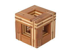 Holzknoten Bambus Puzzle C 