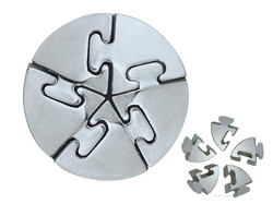 Metallpuzzle Cast Puzzle Spiral 