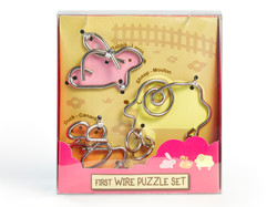 Metallpuzzle Drahtpuzzle First Wire Puzzle Animal 01