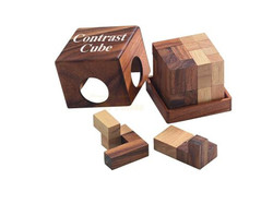 Packwürfel Puzzle Contrast Cube 