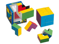 Packwürfel Puzzle Farben Würfel 