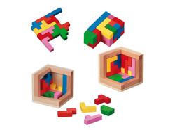 Packwürfel Puzzle Pentominos Puzzle 